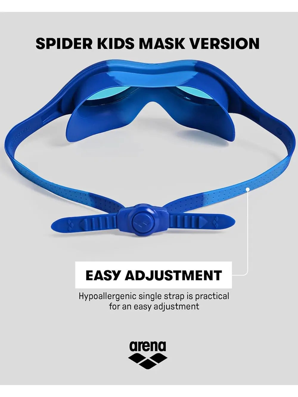Occhiali - Occhialini Arena Youth Unisex Mask Blu Arena  Angolo dello Sport