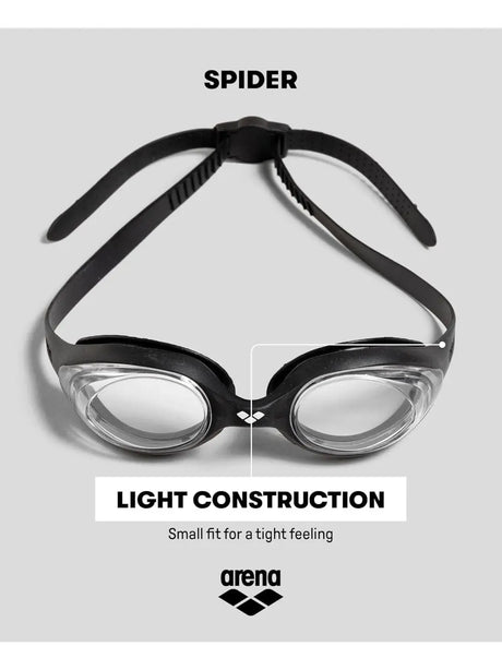 Occhiali - Occhialini Arena spider Unisex - Nero