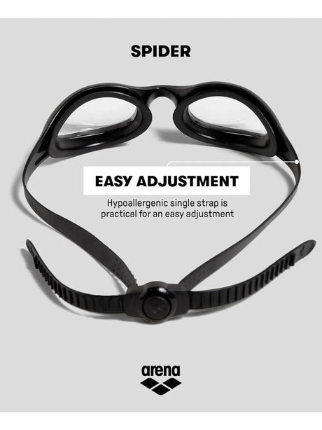 Occhiali - Occhialini Arena spider Unisex - Nero