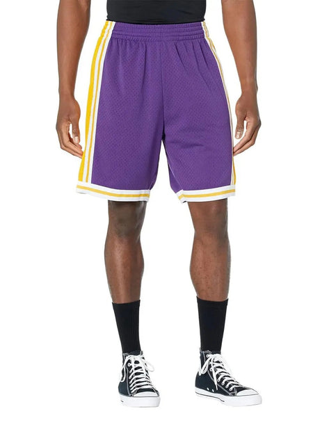 Pantaloncino Sportivo M&n Unisex Los Angeles Lakers Viola M&N  Angolo dello Sport