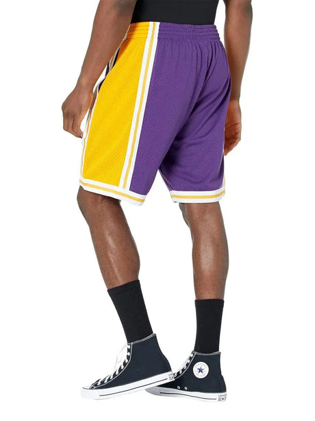 Pantaloncino Sportivo M&n Unisex Los Angeles Lakers Viola M&N  Angolo dello Sport