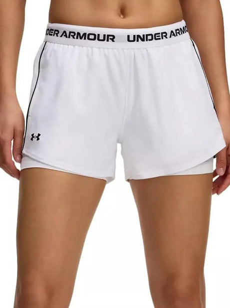 Pantaloncino Sportivo Under Armour Donna - Bianco