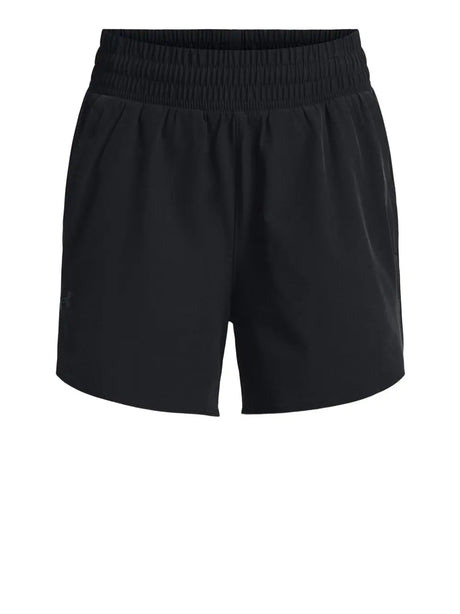 Pantaloncino Sportivo Under Armour Donna Flex Woven 5in Nero Under Armour  Angolo dello Sport