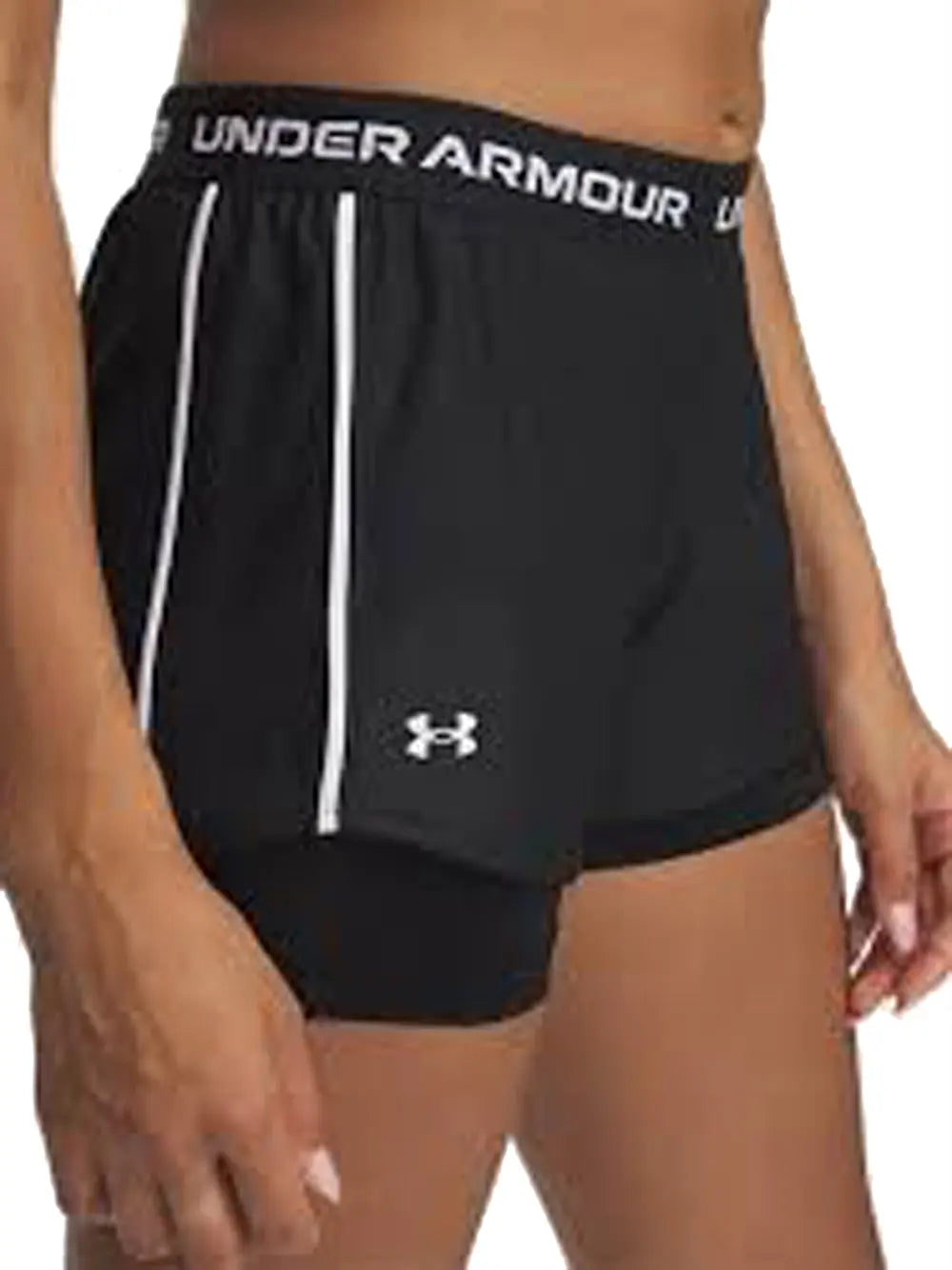 Pantaloncino Sportivo Under Armour Donna - Nero