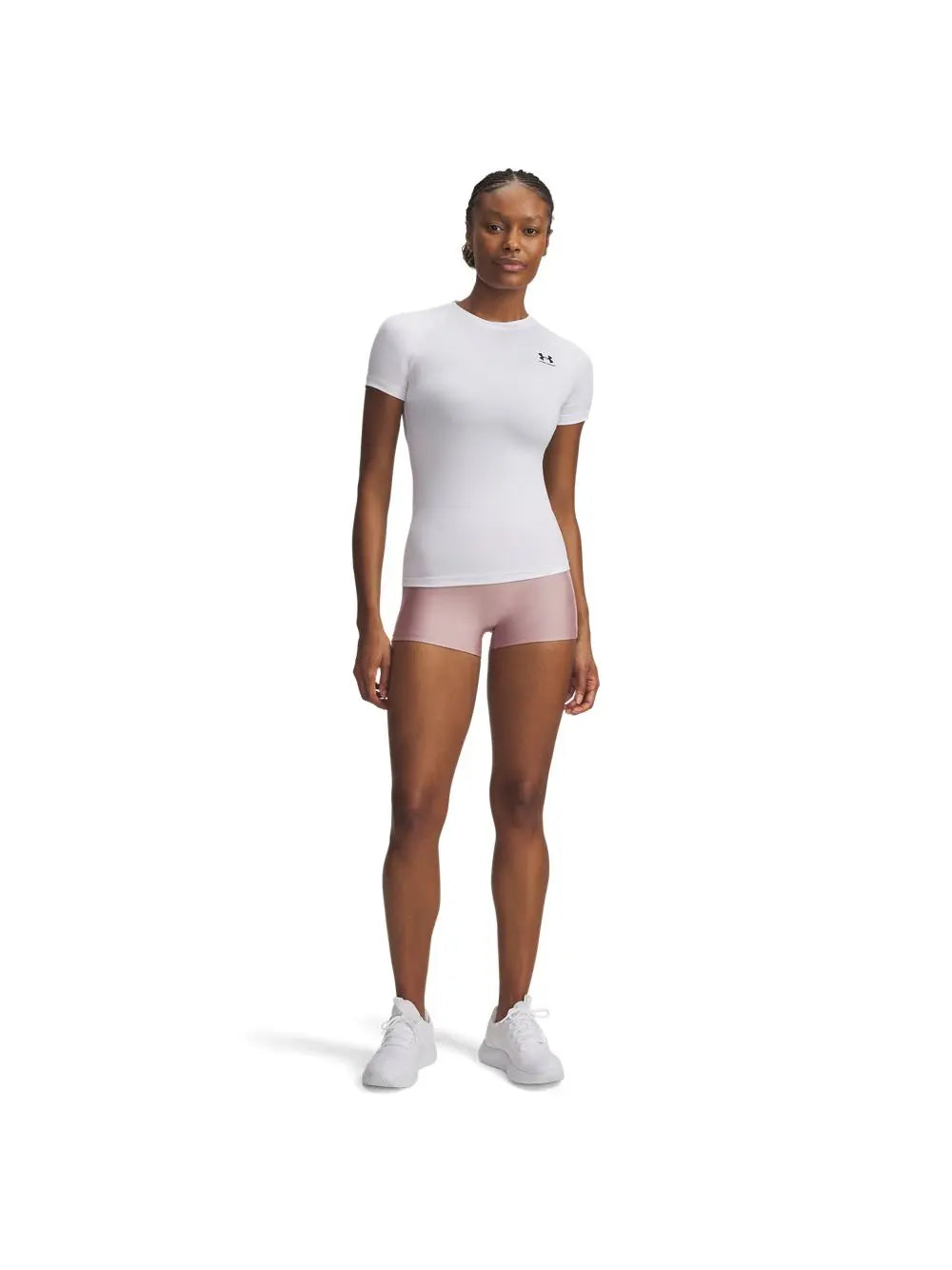 Pantaloncino Sportivo Under Armour HG RIB Donna - Rosa