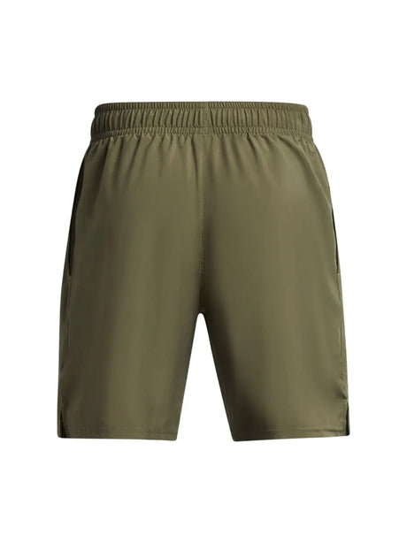 Pantaloncino Sportivo Under Armour TECH WOVEN WORDMARK Uomo - Verde