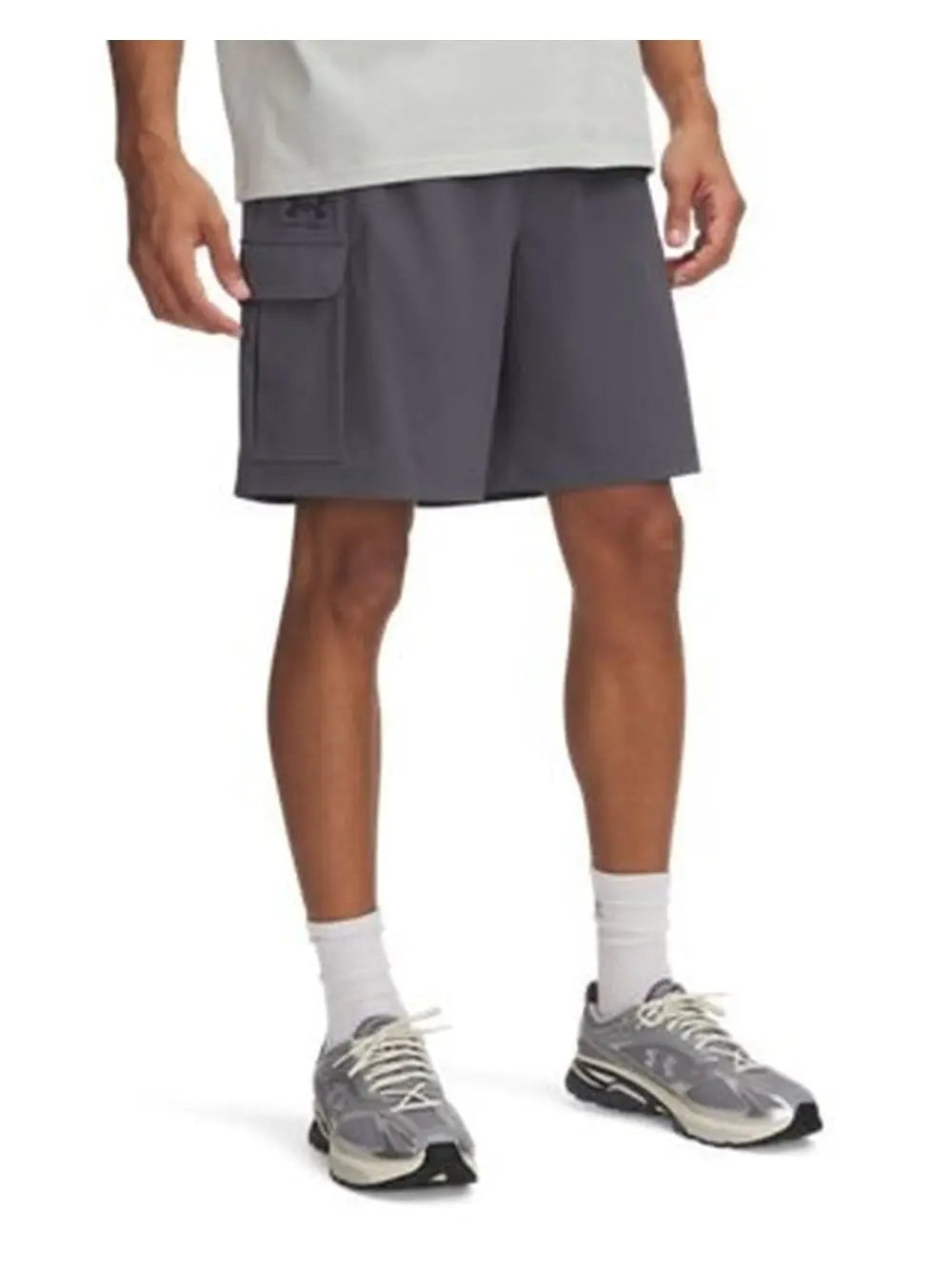 Pantaloncino Sportivo Under Armour UA VIBE WOVEN CARGO Uomo - Grigio