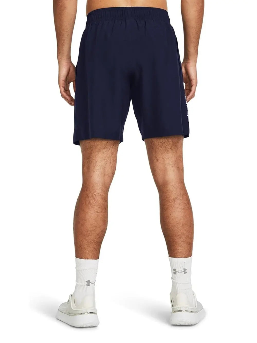 Pantaloncino Sportivo Under Armour Uomo Ua Tech Woven Wordmark Blu Under Armour  Angolo dello Sport