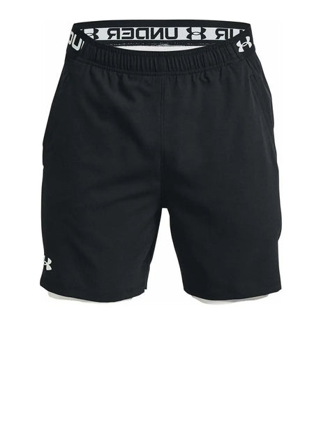 Pantaloncino Sportivo Under Armour Uomo Ua Vanish Woven 2in1 Nero Under Armour  Angolo dello Sport