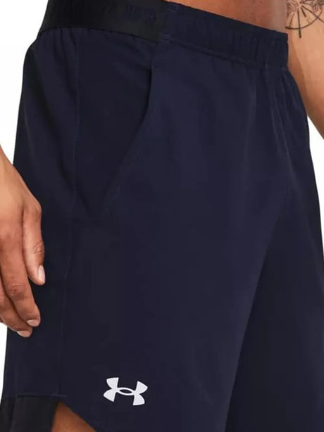 Pantaloncino Sportivo Under Armour Uomo Ua Vanish Woven 6in Shorts Blu Under Armour  Angolo dello Sport