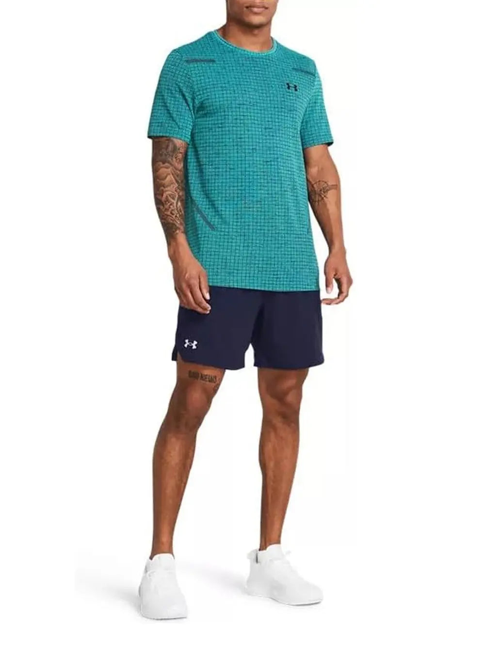 Pantaloncino Sportivo Under Armour Uomo Ua Vanish Woven 6in Shorts Blu Under Armour  Angolo dello Sport