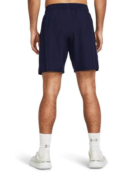 Pantaloncino Sportivo Under Armour Uomo Ua Woven Wdmk Blu Under Armour  Angolo dello Sport