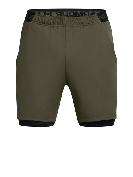 Pantaloncino Sportivo Under Armour Uomo - Verde