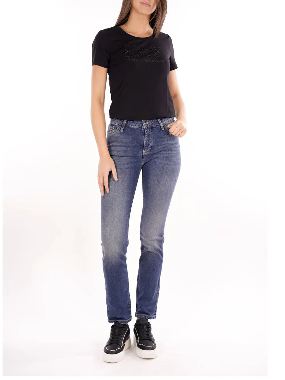 Pantalone Armani Exchange Donna - Blu