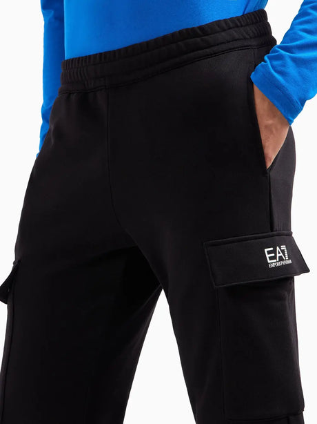 Pantalone Ea7 cargo Core Identity Uomo - Nero