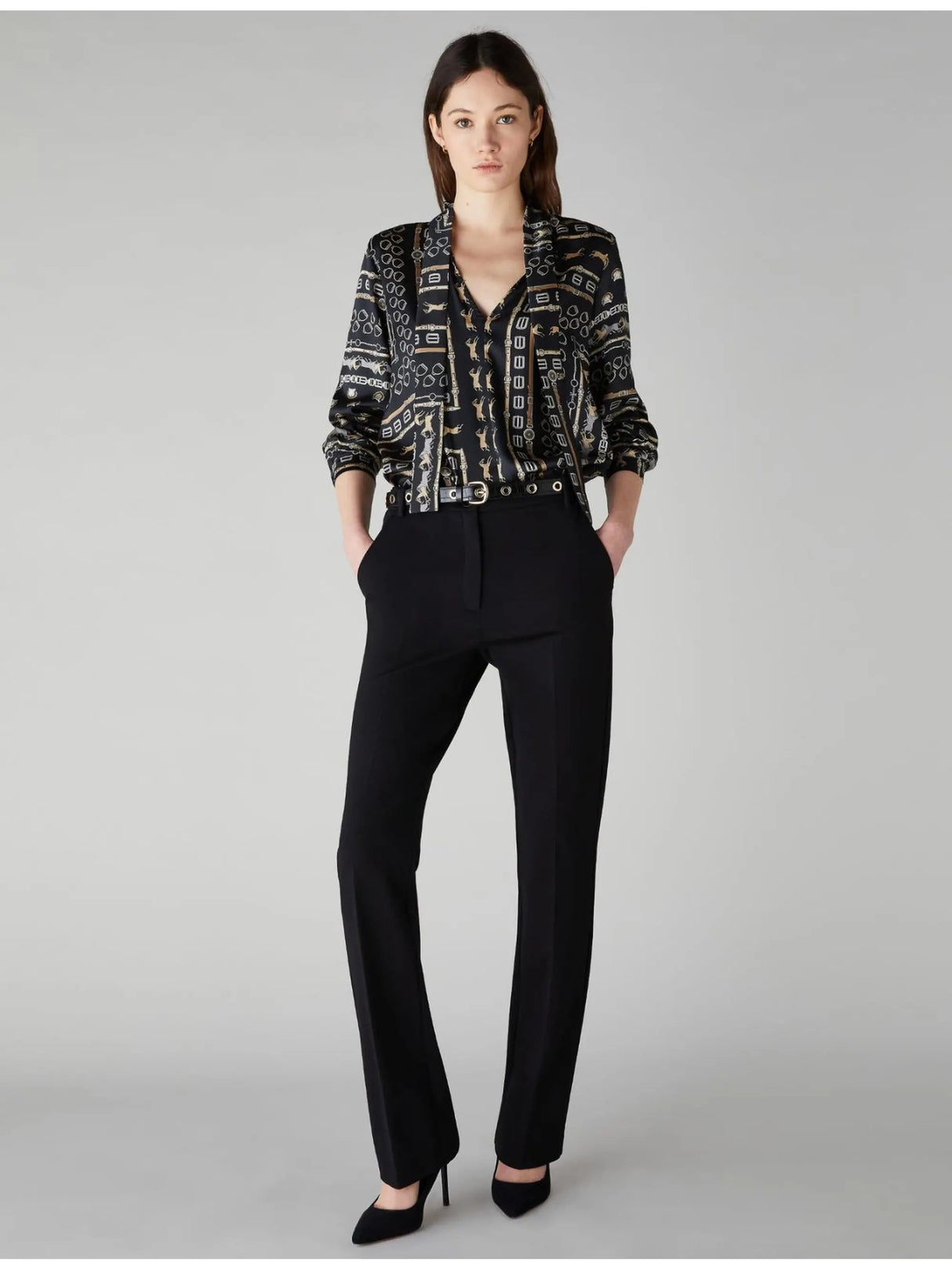 Pantalone Emme Marella Donna CAMELOT Nero Emme Marella  Angolo dello Sport