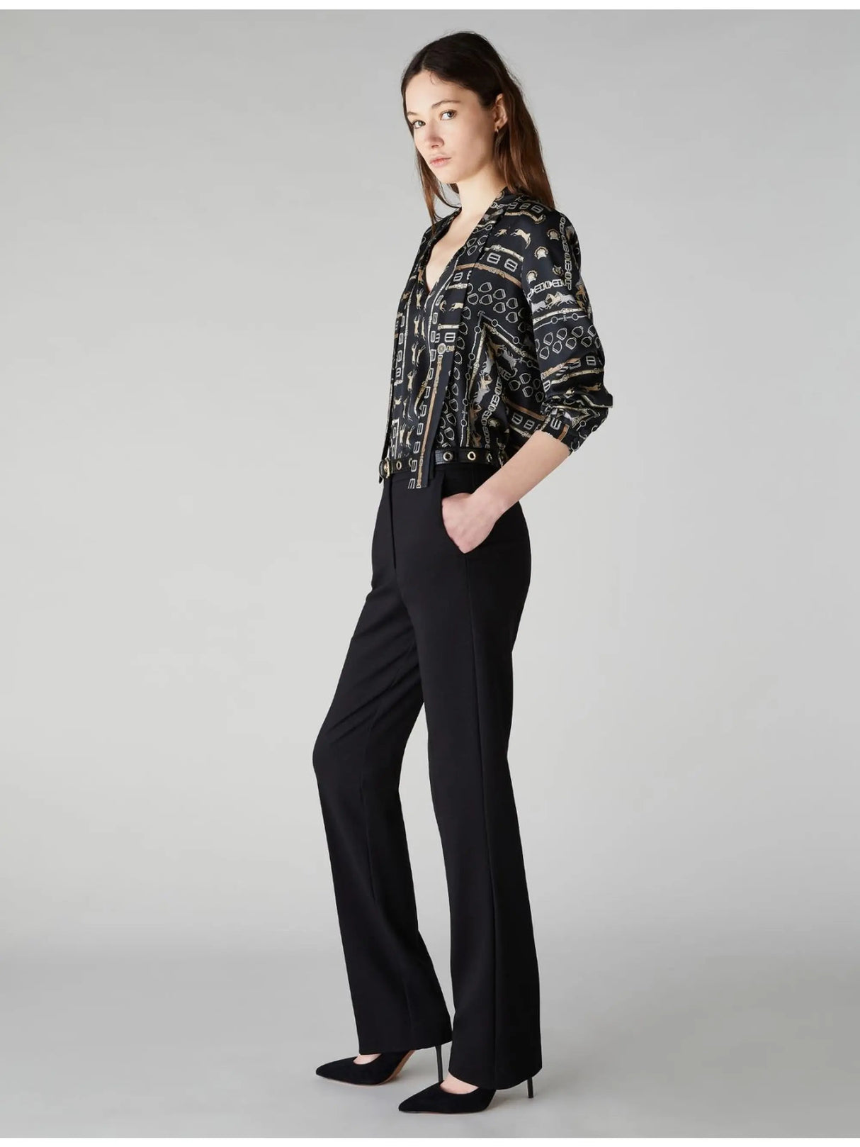 Pantalone Emme Marella Donna CAMELOT Nero Emme Marella  Angolo dello Sport