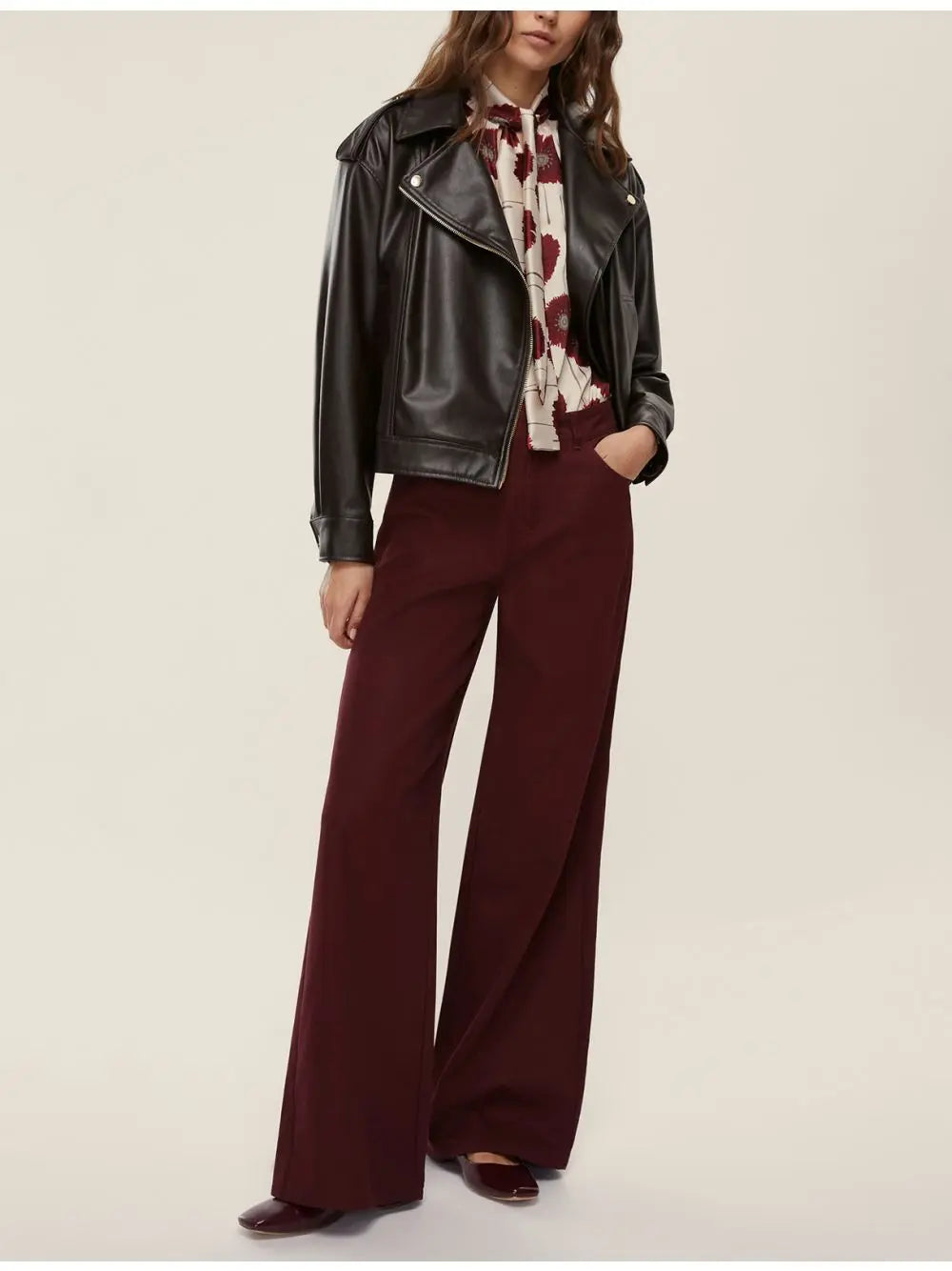 Pantalone Emme Marella TEBE Donna - Bordeaux