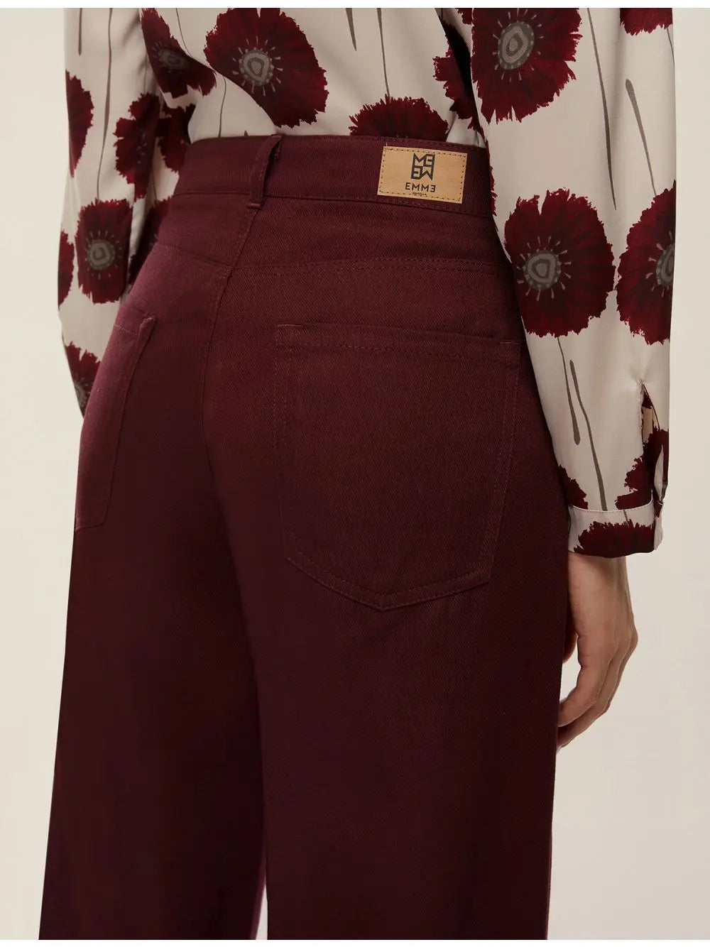 Pantalone Emme Marella TEBE Donna - Bordeaux