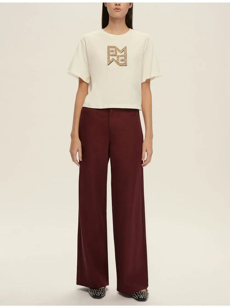 Pantalone Emme Marella TEBE Donna - Bordeaux