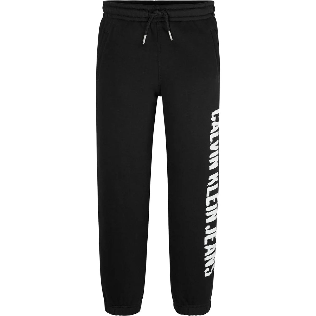 Pantalone Felpa CALVIN KLEIN Bambino PIXEL LOGO RELAXED Nero CALVIN KLEIN  Angolo dello Sport