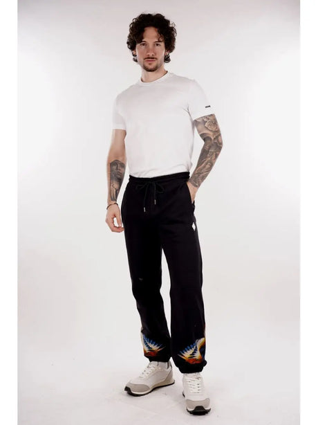 Pantalone Felpa COUNTY OF MILAN Uomo - Nero