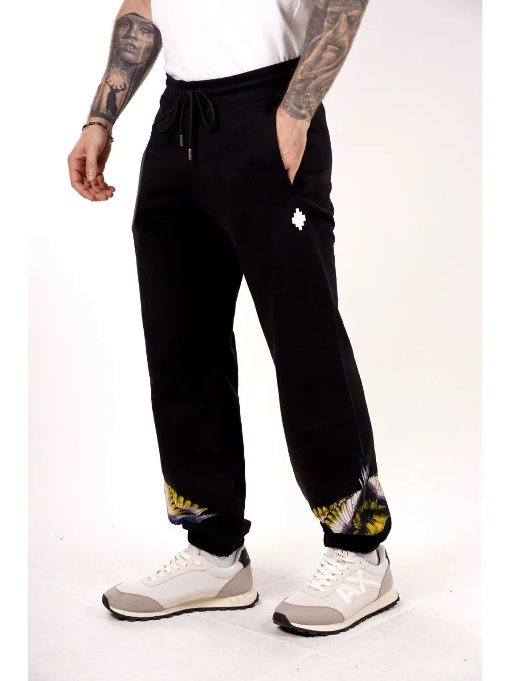 Pantalone Felpa COUNTY OF MILAN Uomo - Nero