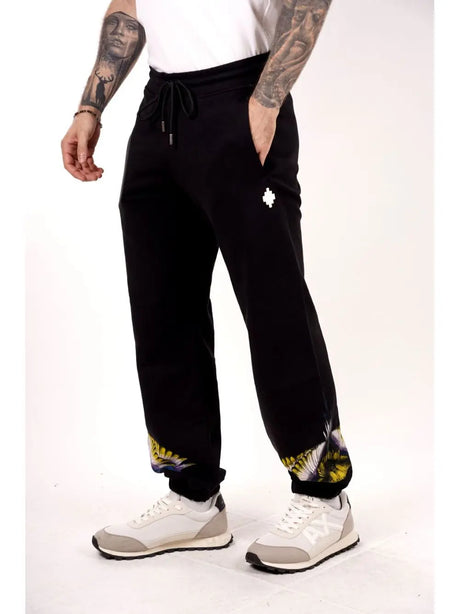 Pantalone Felpa COUNTY OF MILAN Uomo - Nero