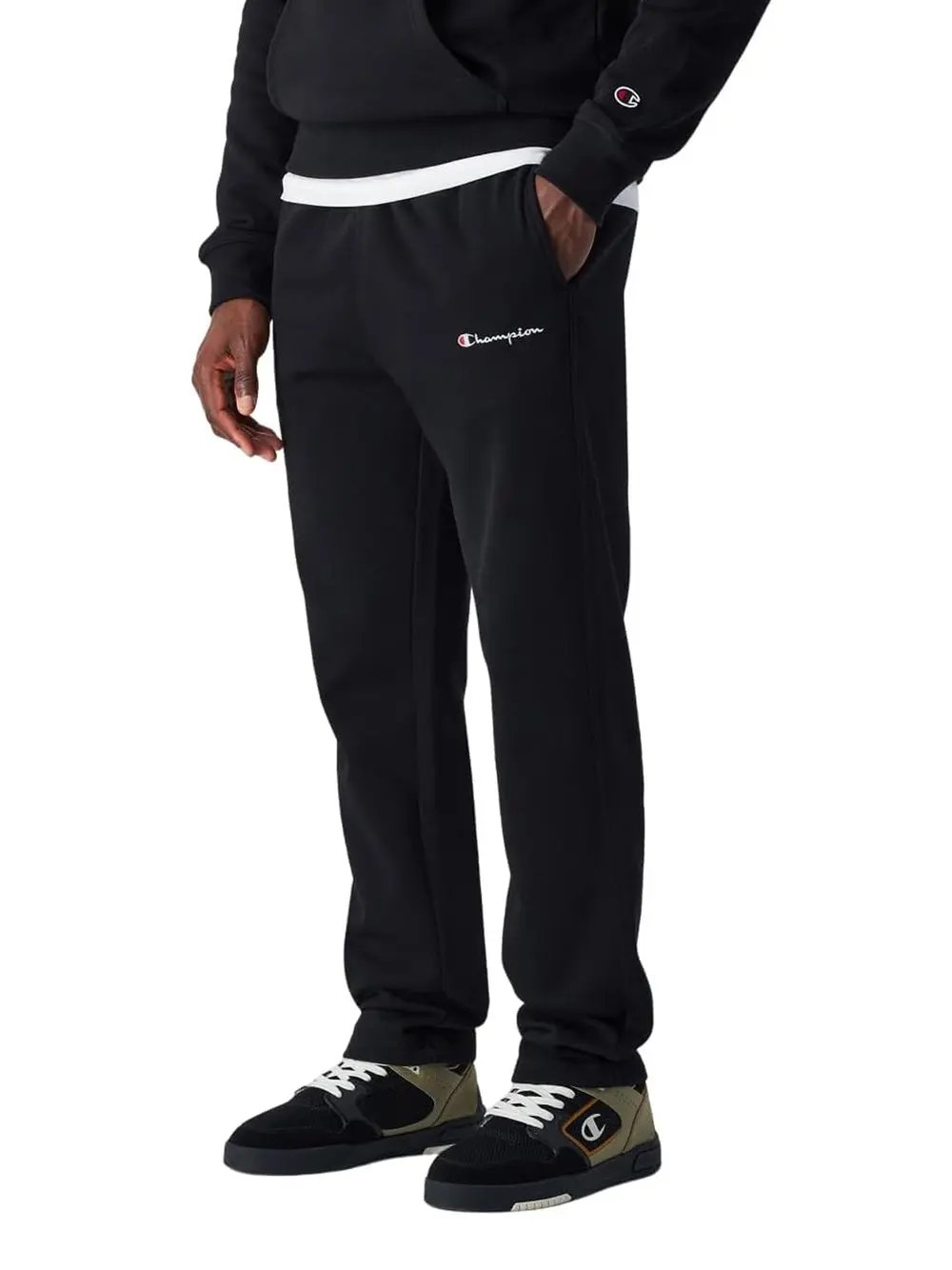 Pantalone Felpa Champion Uomo Nero Champion  Angolo dello Sport