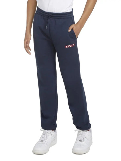 Pantalone Felpa Levis Bambino Boxtab Jogger Blu Levi's  Angolo dello Sport