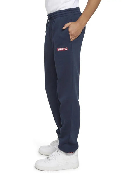 Pantalone Felpa Levis Bambino Boxtab Jogger Blu Levi's  Angolo dello Sport