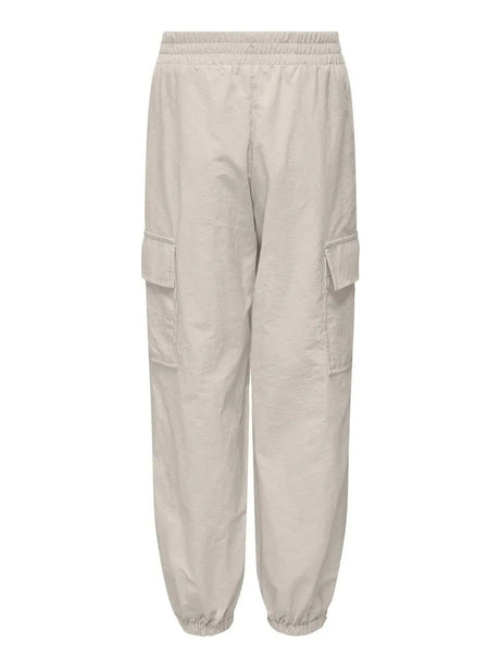 Pantalone Felpa Only Bambina Echo Cargo Parachute Beige Only  Angolo dello Sport