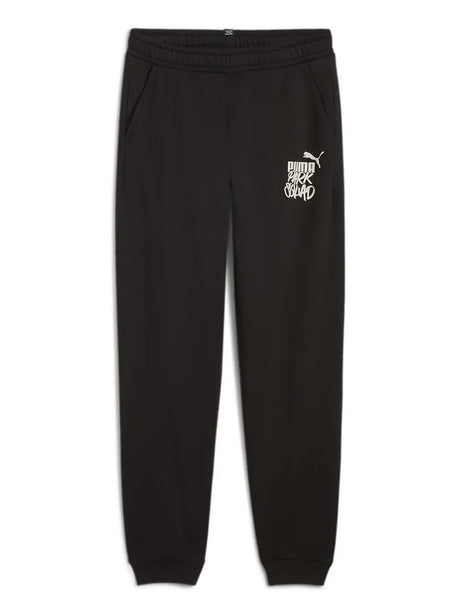 Pantalone Felpa Puma Bambino Ess+ Mid 90s Sweatpants Fl B Nero Puma  Angolo dello Sport