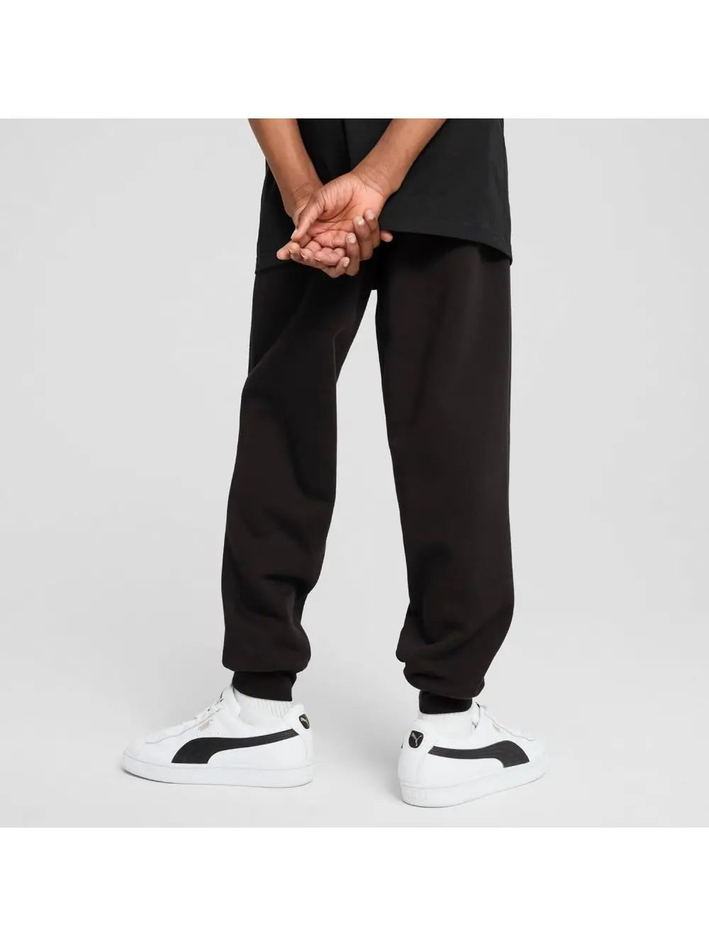 Pantalone Felpa Puma Unisex Bambino - Nero