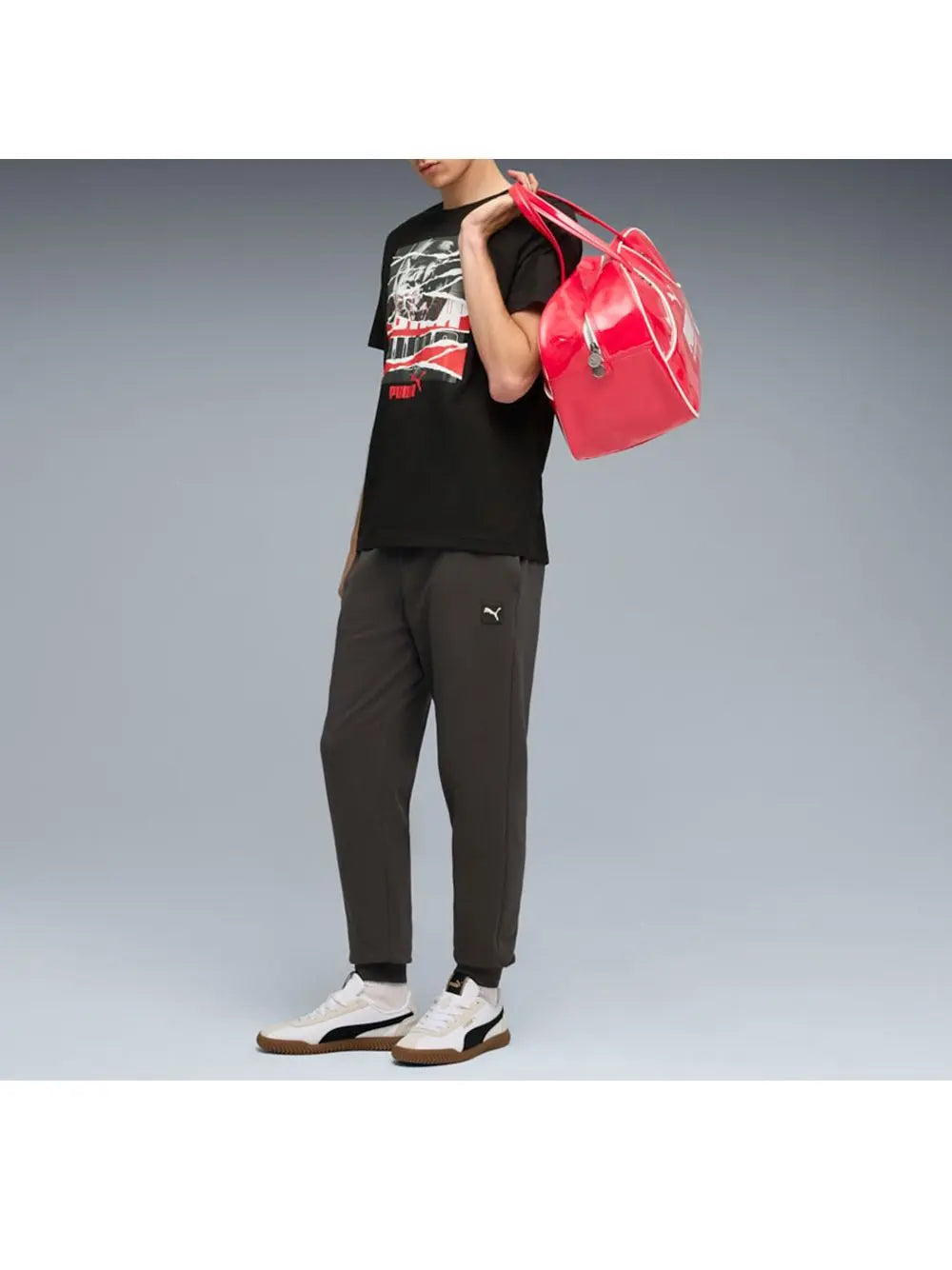 Pantalone Felpa Puma Uomo - Grigio