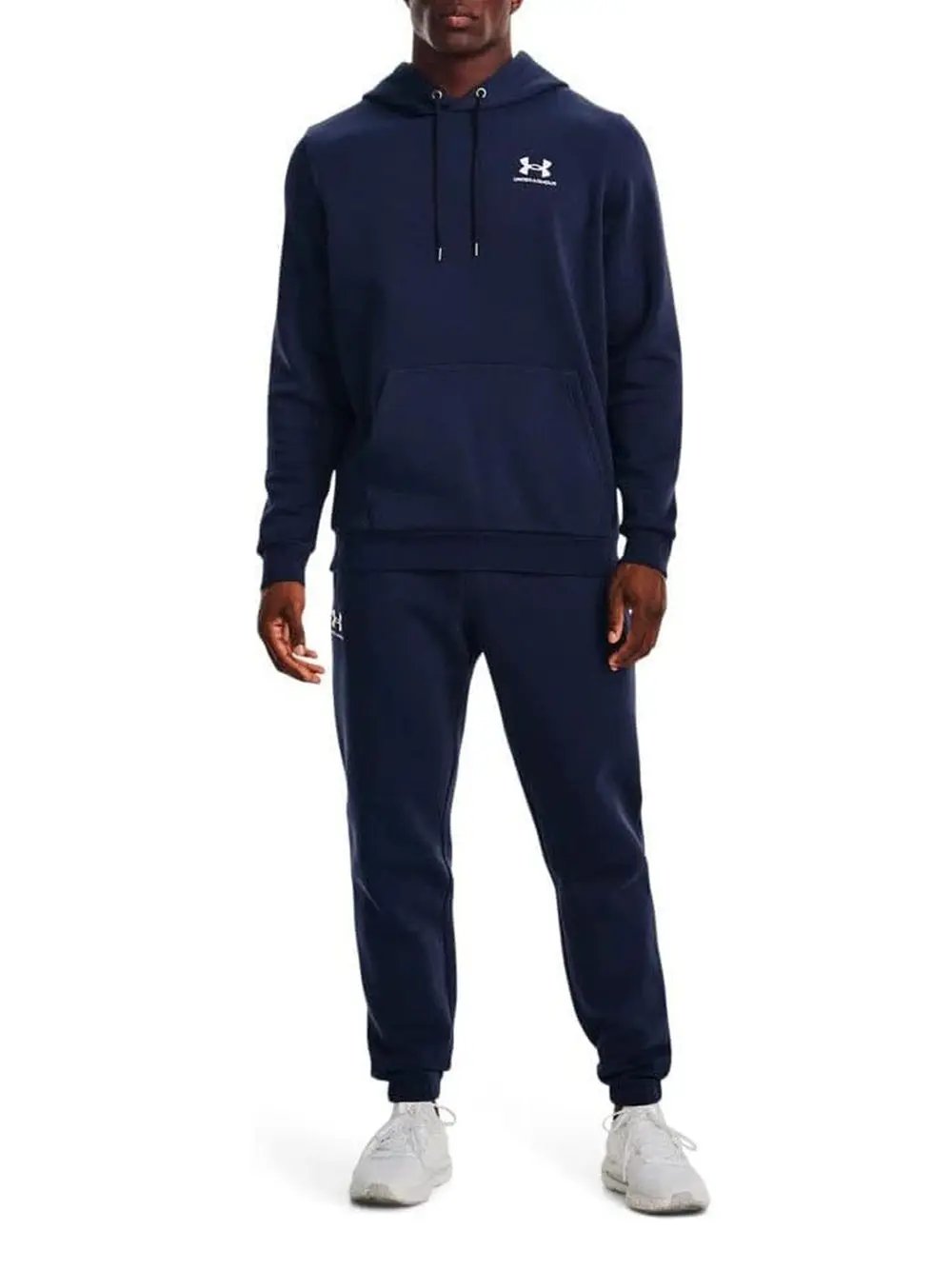 Pantalone Felpa Under Armour Uomo Blu Under Armour  Angolo dello Sport