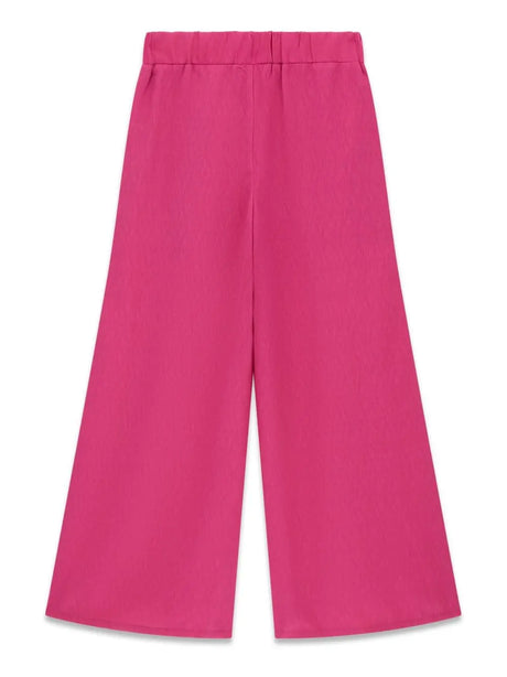 Pantalone Guess CREPONNE PALAZZO in creponne Bambina - Fuxia