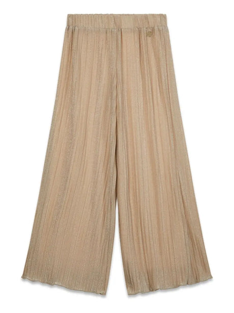 Pantalone Guess KNIT PALAZZO CEREMONY Bambina - Beige