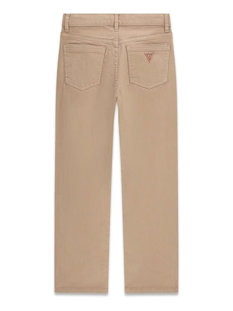 Pantalone Guess STR BULL DENIM REGULAR Straight Bambino - Marrone