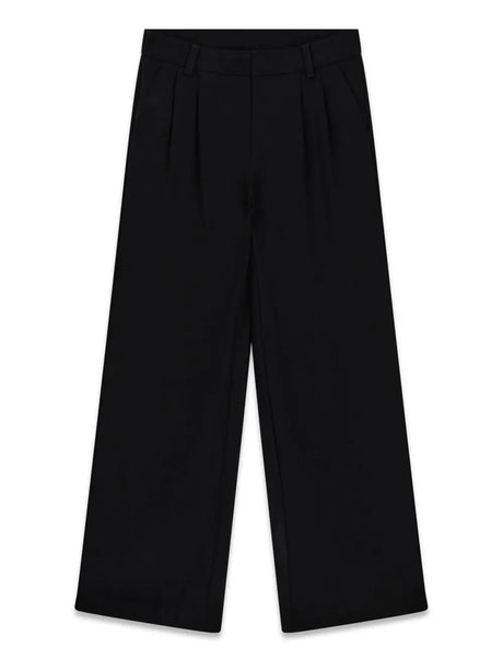 Pantalone Guess TWILL PALAZZO CEREMONY Bambina - Nero