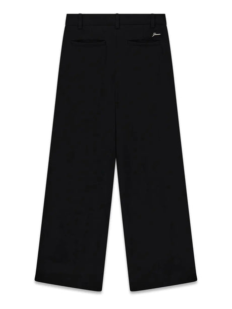 Pantalone Guess TWILL PALAZZO CEREMONY Bambina - Nero