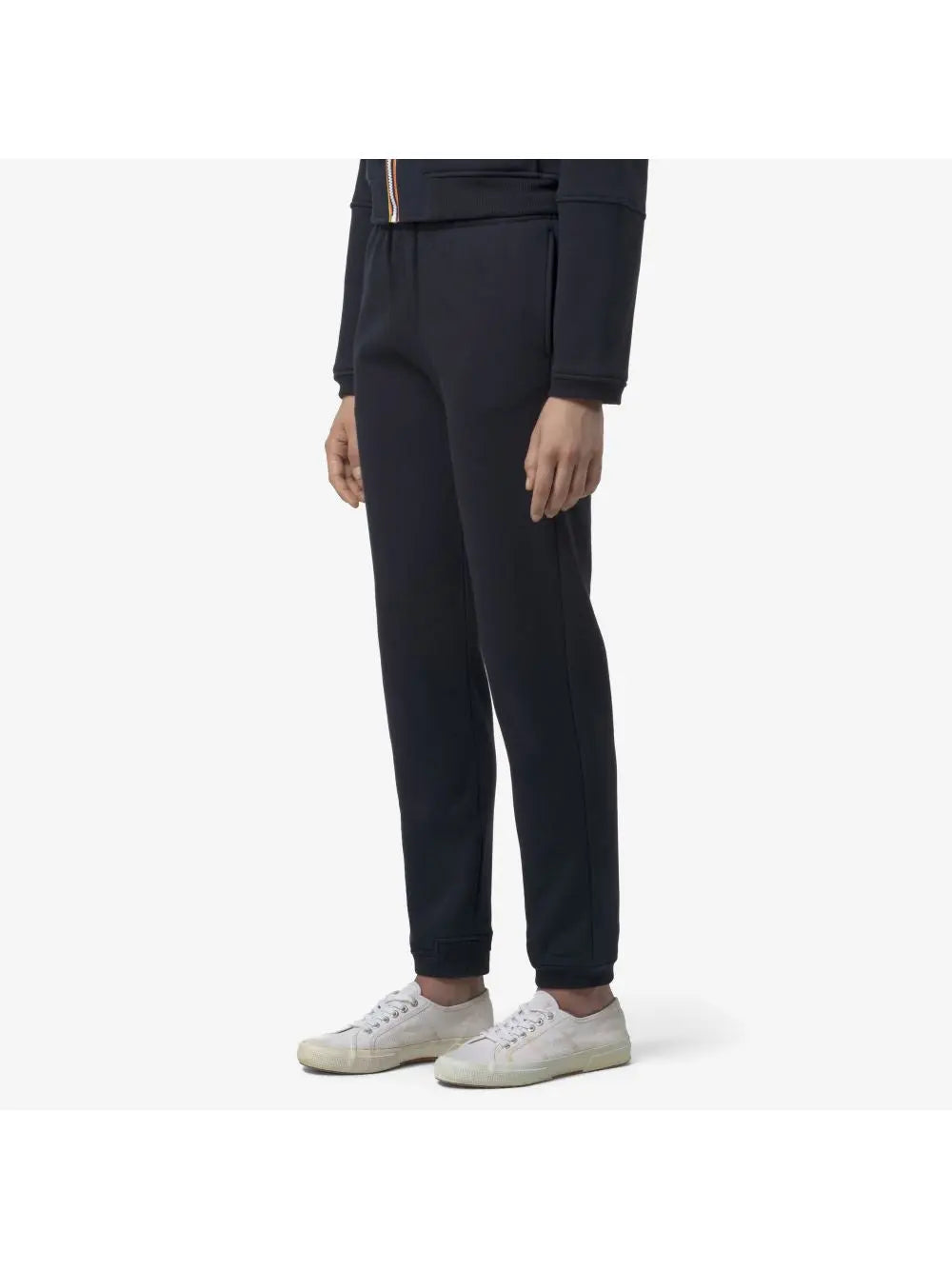 Pantalone K-Way PHILBERT BRUSHED PC Unisex - Blu