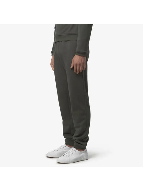 Pantalone K-Way PHILBERT BRUSHED PC Unisex - Verde