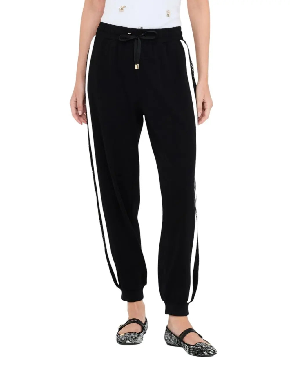 Pantalone Liu Jo JERSEY LUNGO Donna - Nero