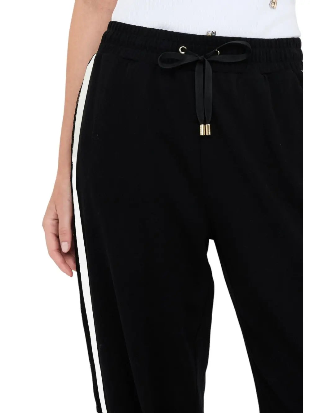 Pantalone Liu Jo JERSEY LUNGO Donna - Nero