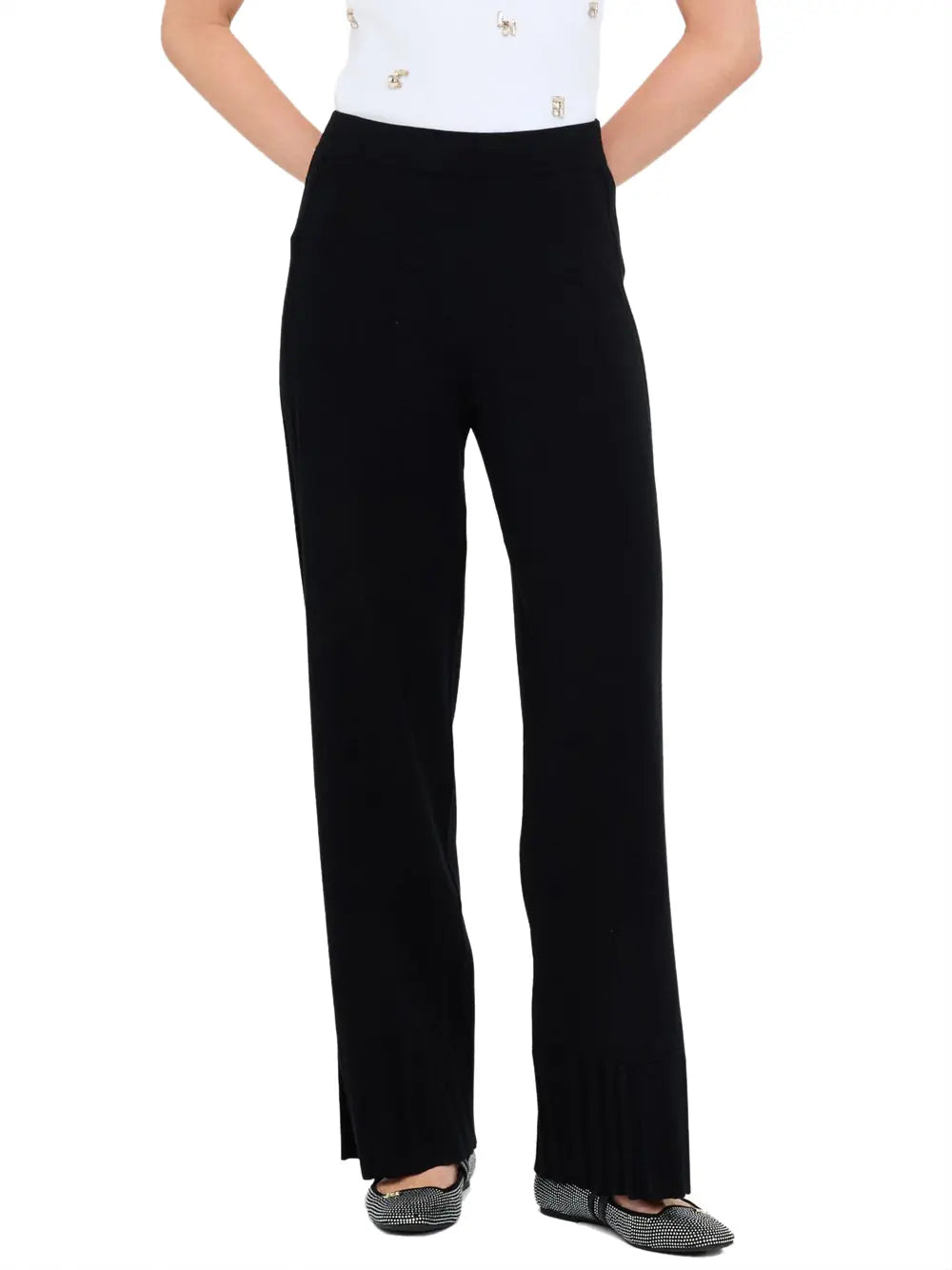 Pantalone Liu Jo MAGLIA LUNGO Donna - Nero