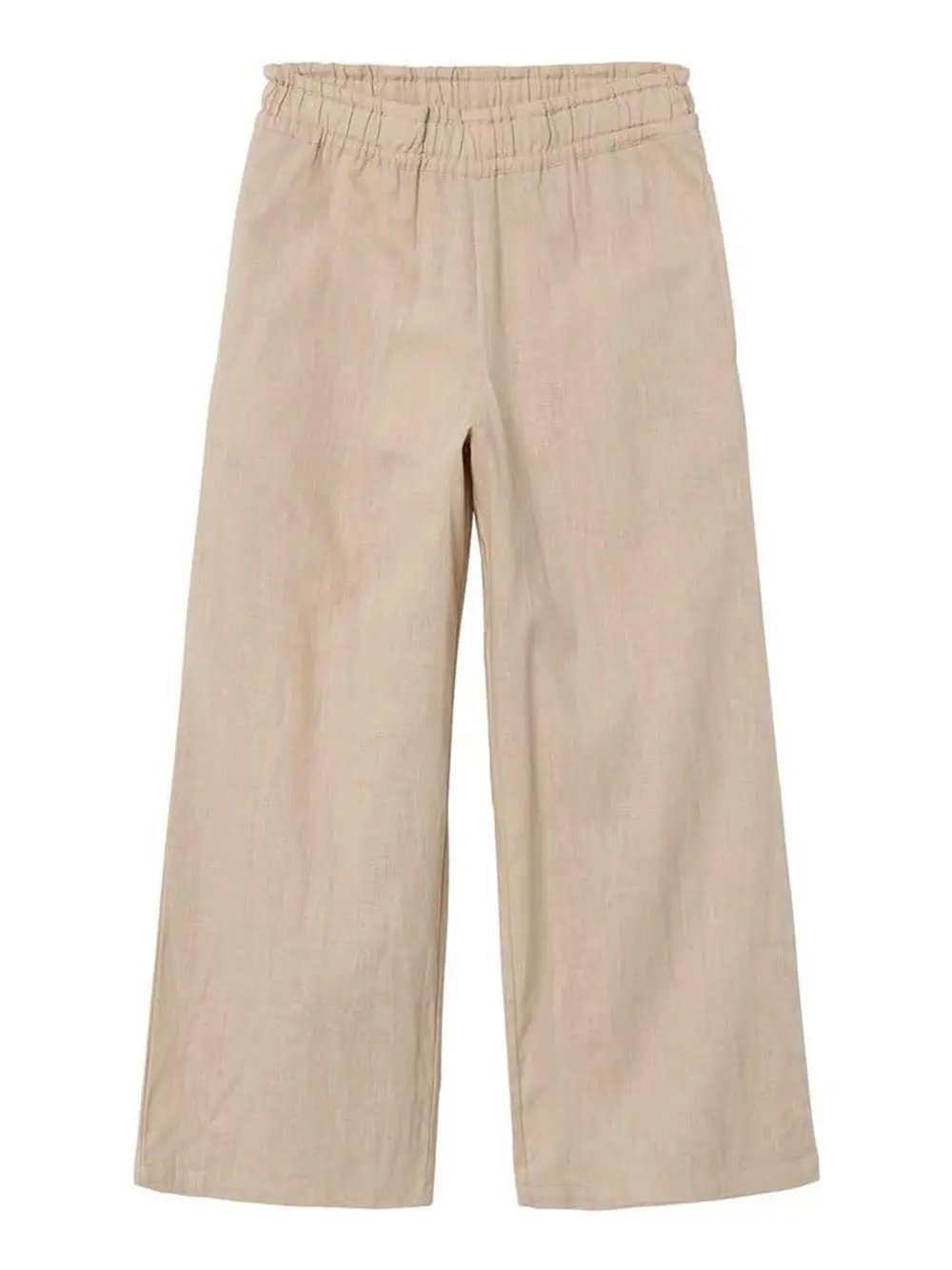 Pantalone Name It Bambina Falinnen Wide Avorio Name It  Angolo dello Sport