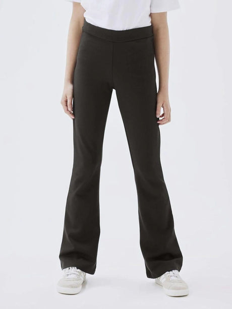 Pantalone Name It Bambina Frikkali Bootcut Nero Name It  Angolo dello Sport
