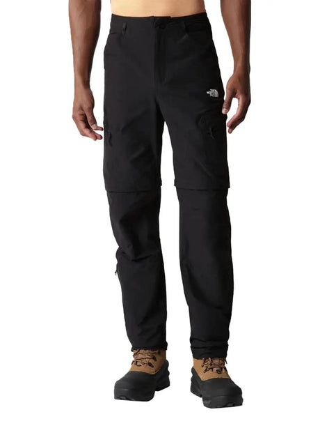 Pantalone Sportivo The North Face Uomo Exploration Conv Reg Tapered Nero The North Face  Angolo dello Sport
