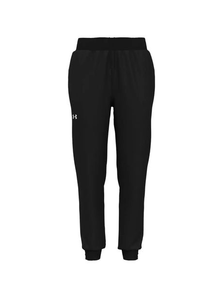 Pantalone Sportivo Under Armour UA RIVAL HI RISE WOVEN Donna - Nero